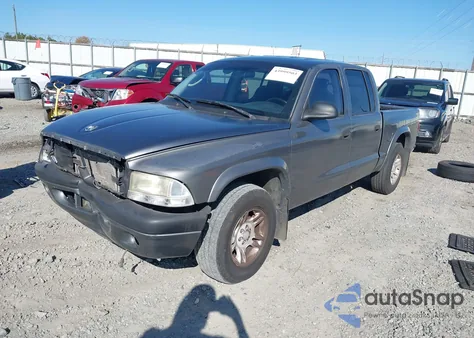 2002 Dodge Dakota Sport z USA, uszkodzony, nr VIN 1B7HL38X62S632926